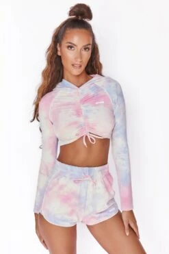 On Track - Shorts In Tie Dye