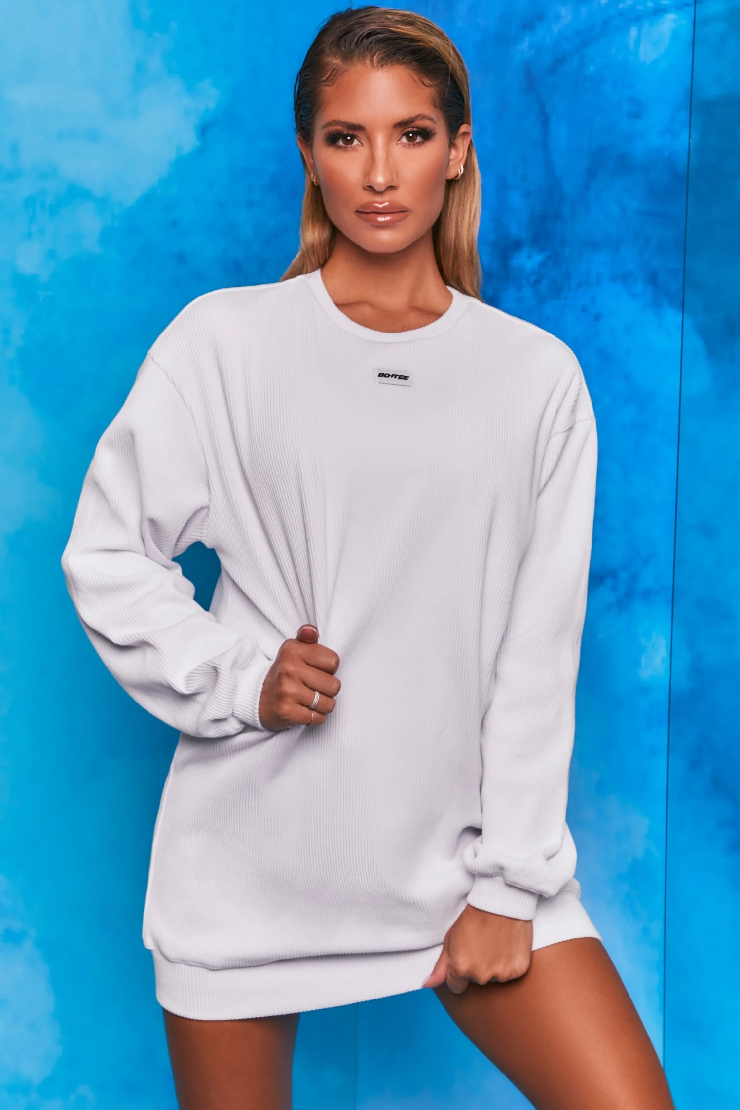 Recover - Sweatshirt In White