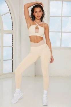 Revive - Leggings In Beige