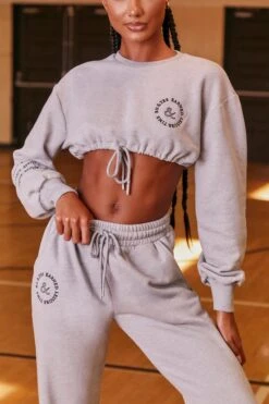 Keep Moving - Sweatshirt In Grey