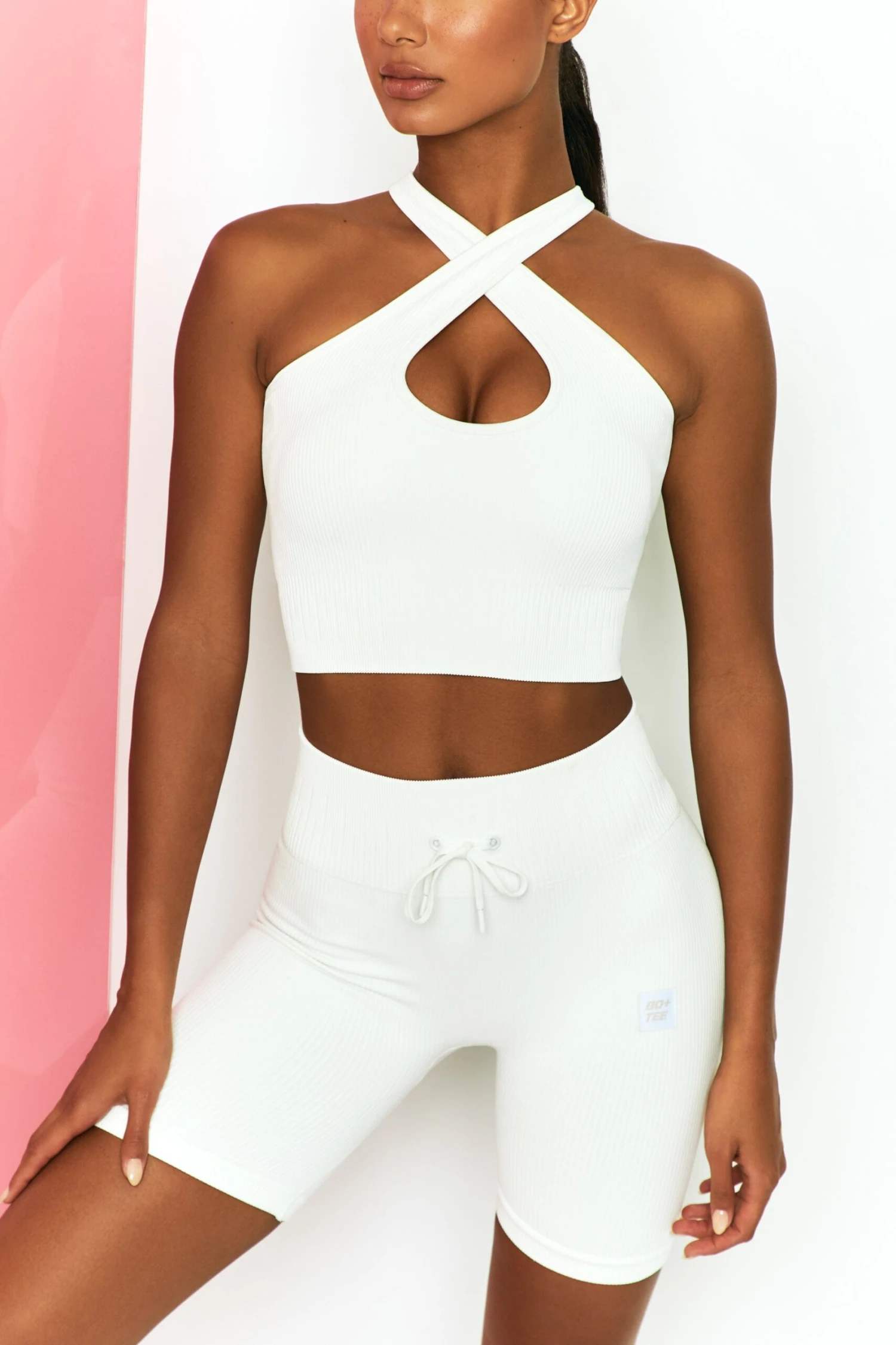 Long Distance - Shorts In White - Image 5