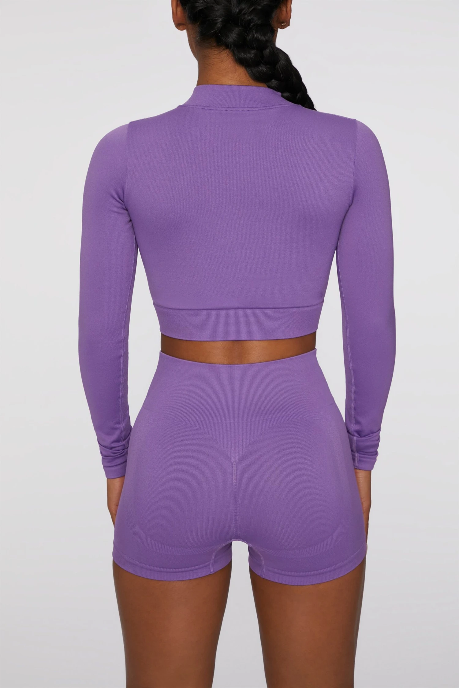 Reach For It - Crop Top In Purple - Image 3