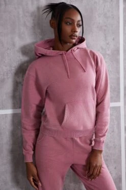 High Vibe - Hooded Sweatshirt In Rose