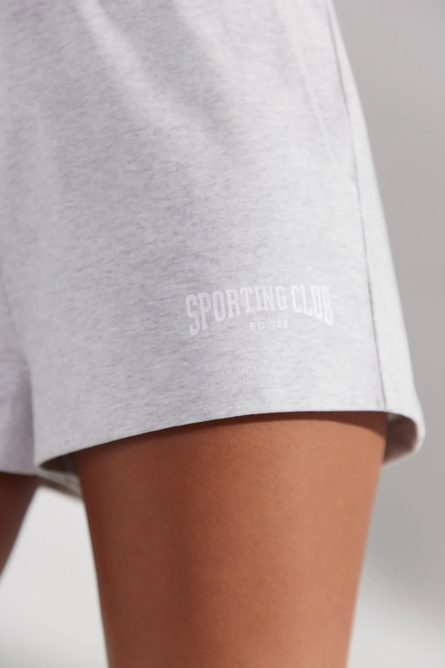 Groundwork - Sweat Shorts In Heather Grey - Image 4