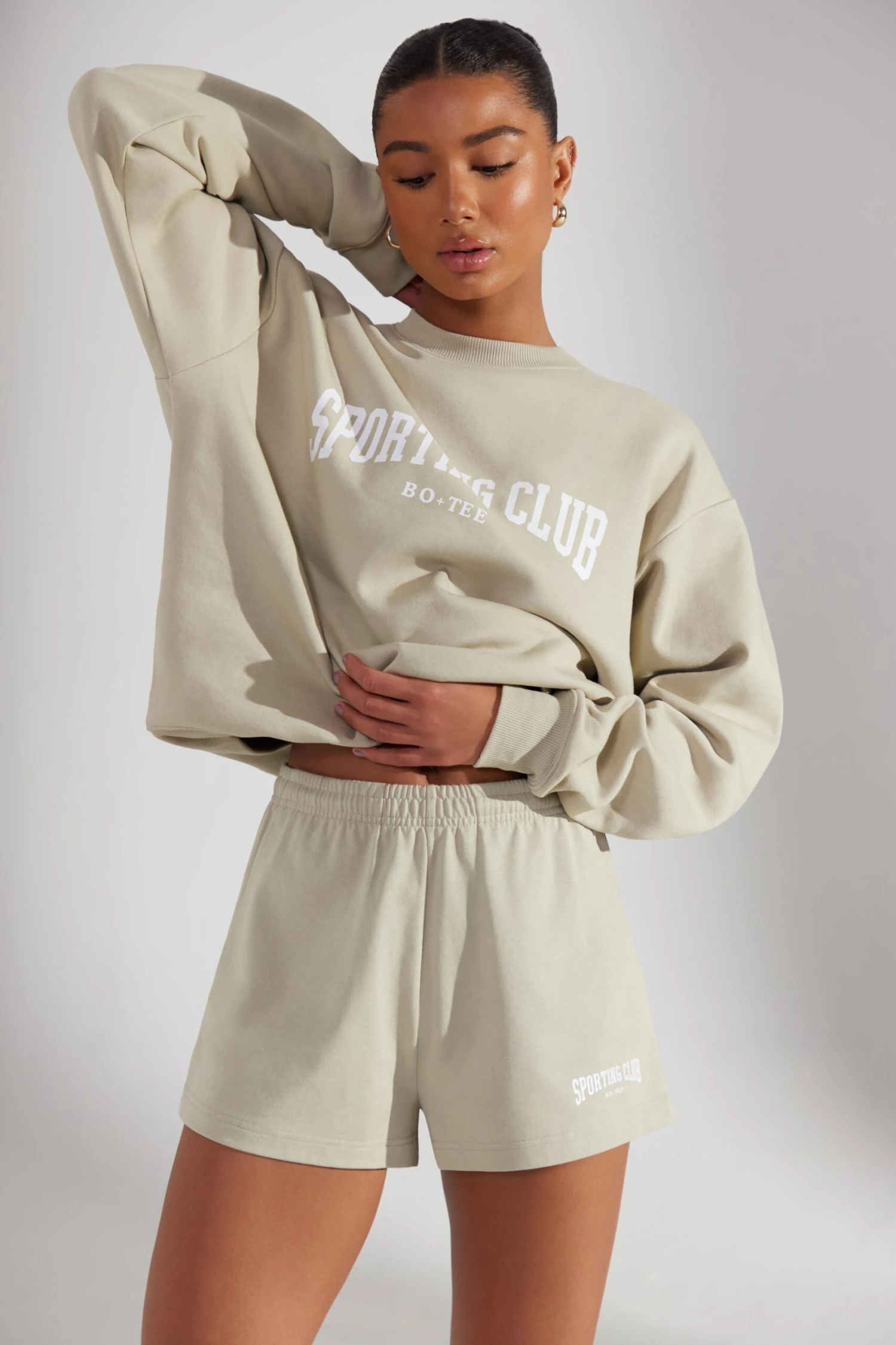 Groundwork - Sweat Shorts In Limestone - Image 8