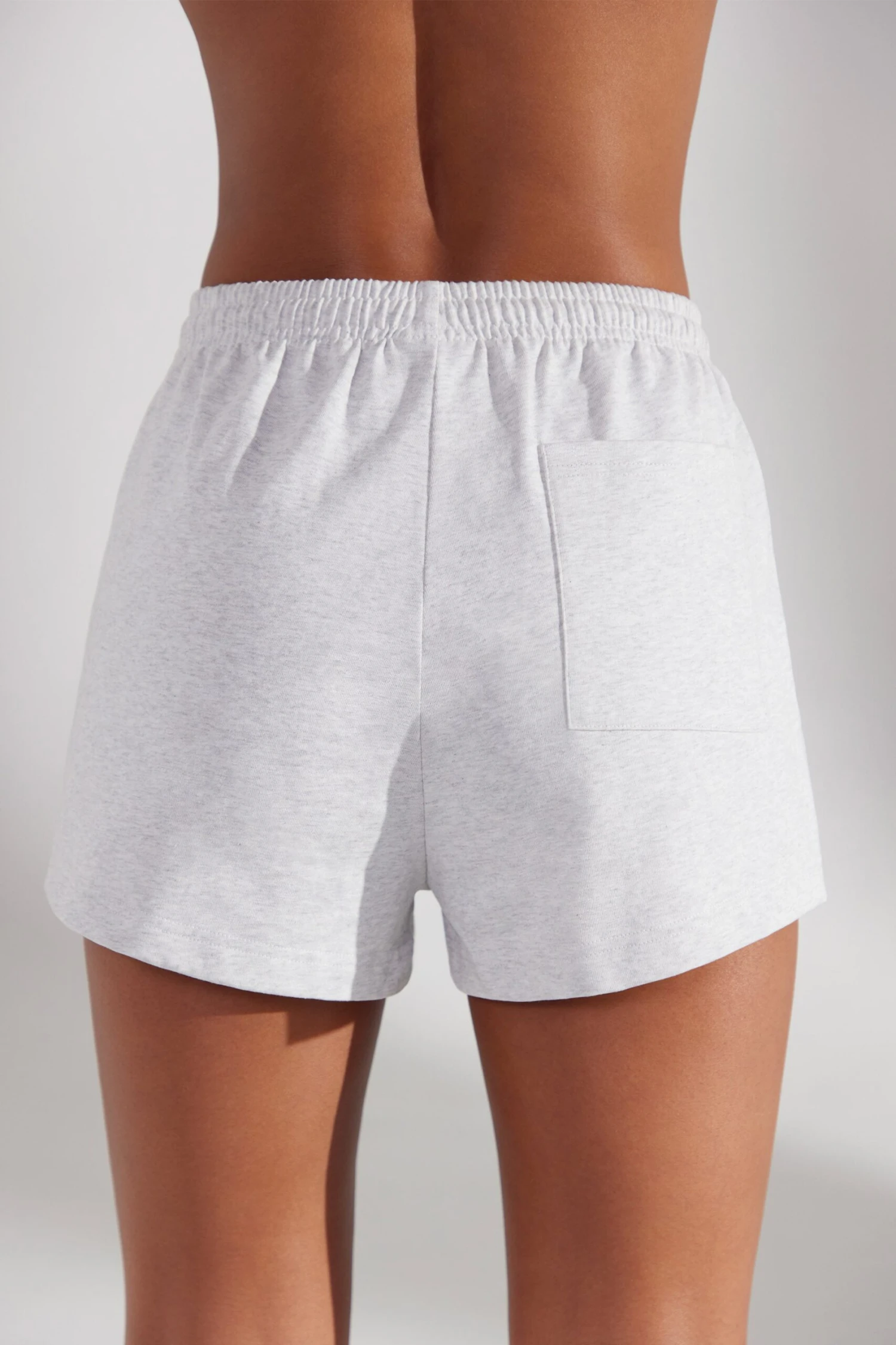 Groundwork - Sweat Shorts In Heather Grey - Image 3