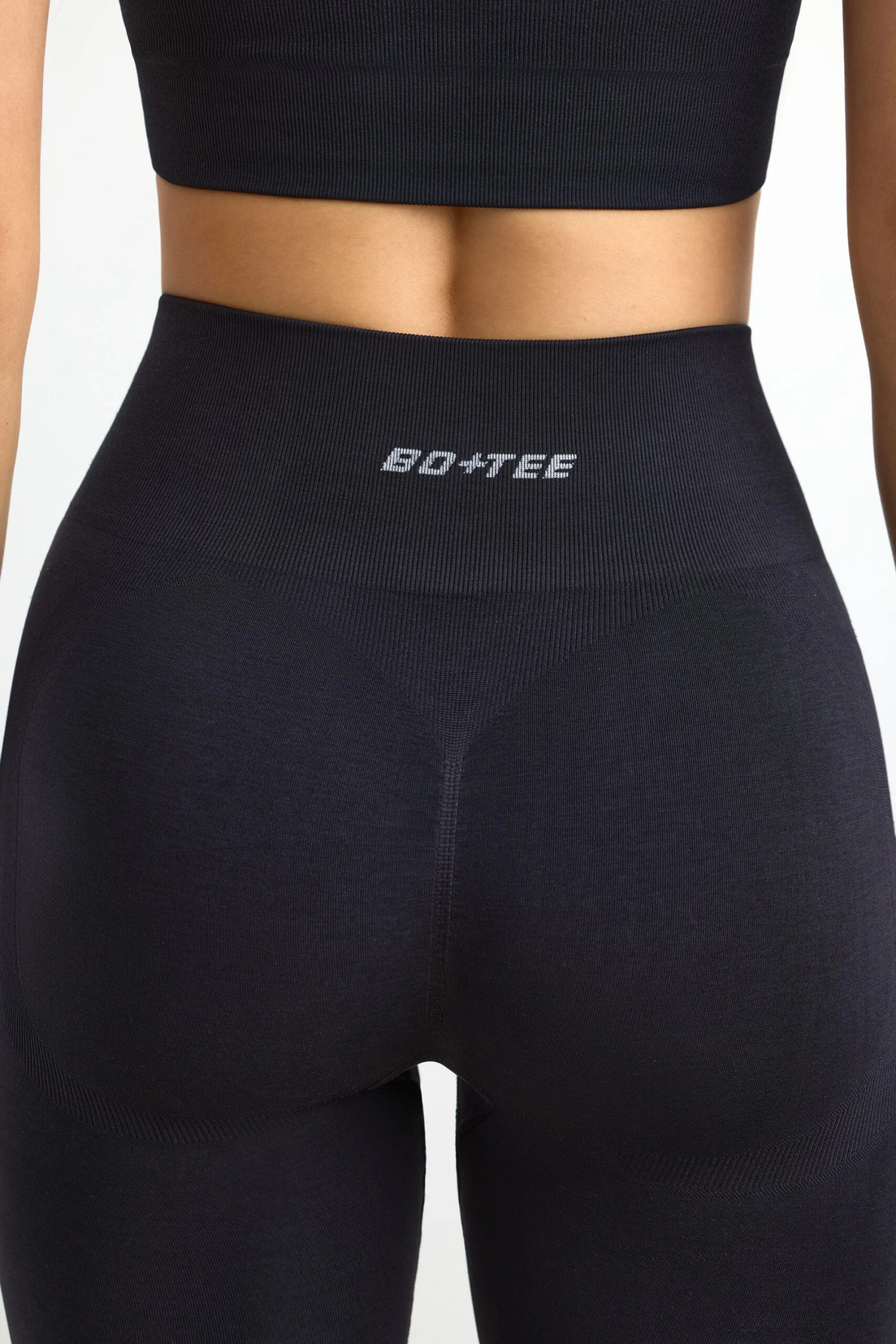 Define Luxe High-Waist Leggings In Jet Black - Image 4