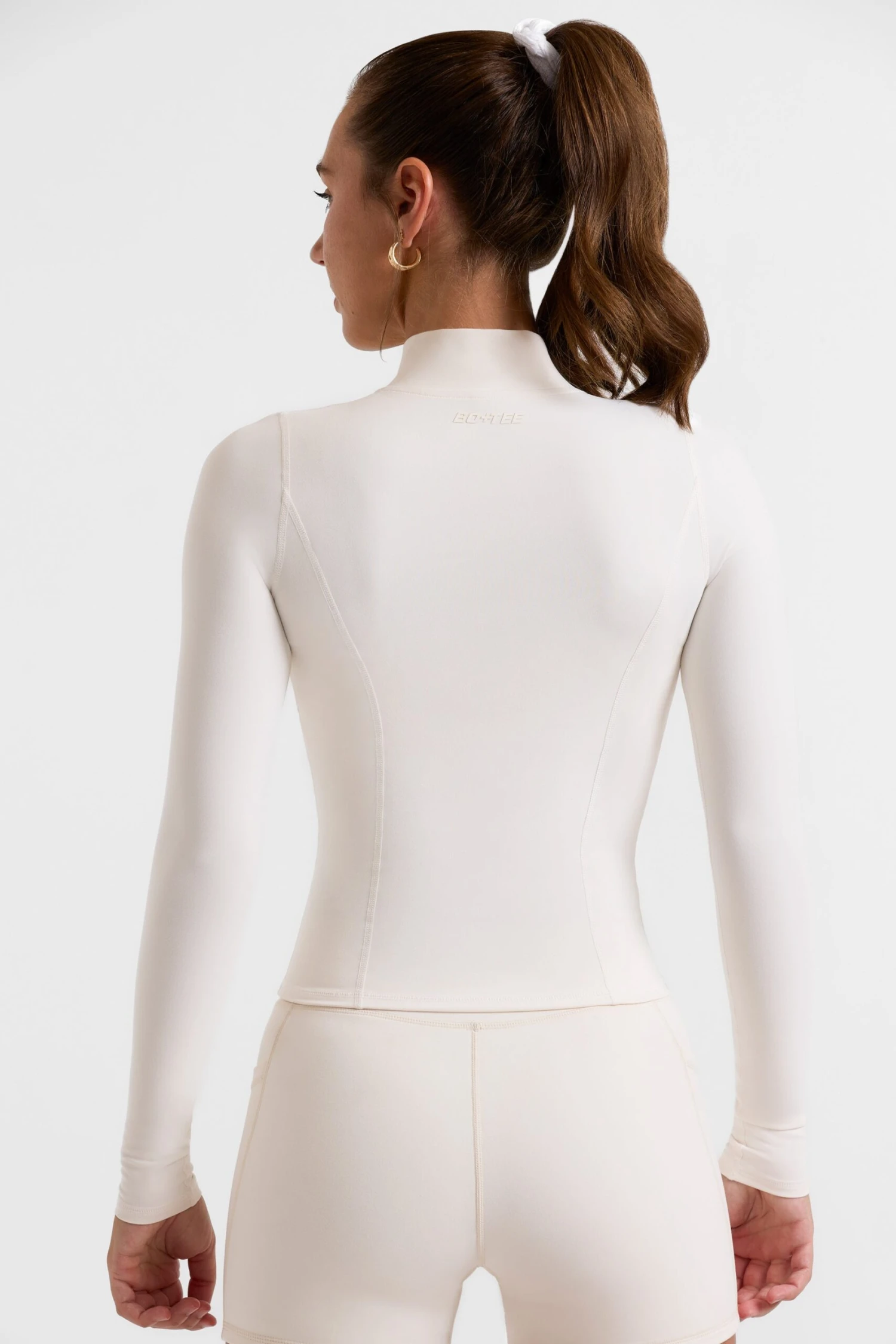 Rally - Zip Up Jacket In White - Image 3