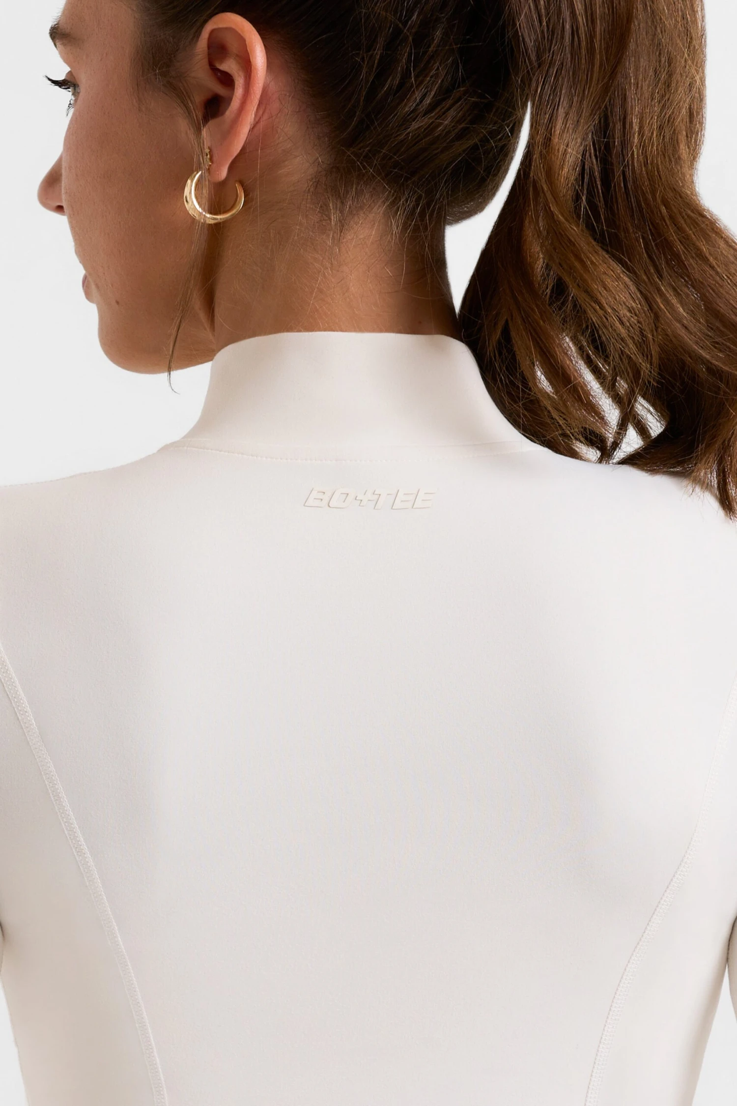 Rally - Zip Up Jacket In White - Image 9