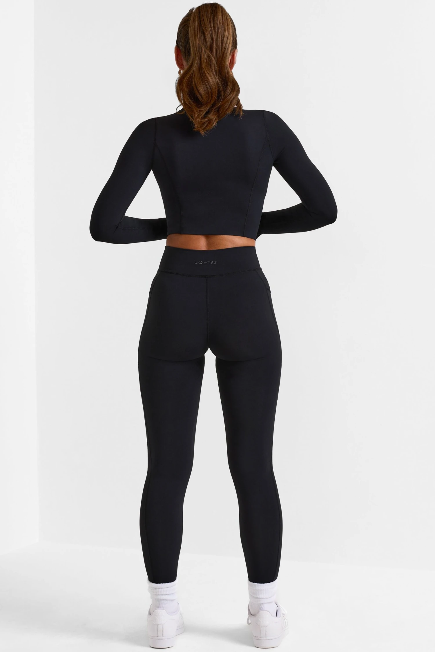 Advantage - Full Length Leggings With Pockets In Black - Image 3