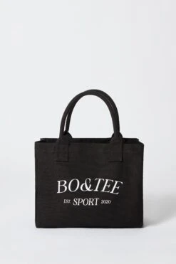Sport - Small Canvas Tote Bag In Black