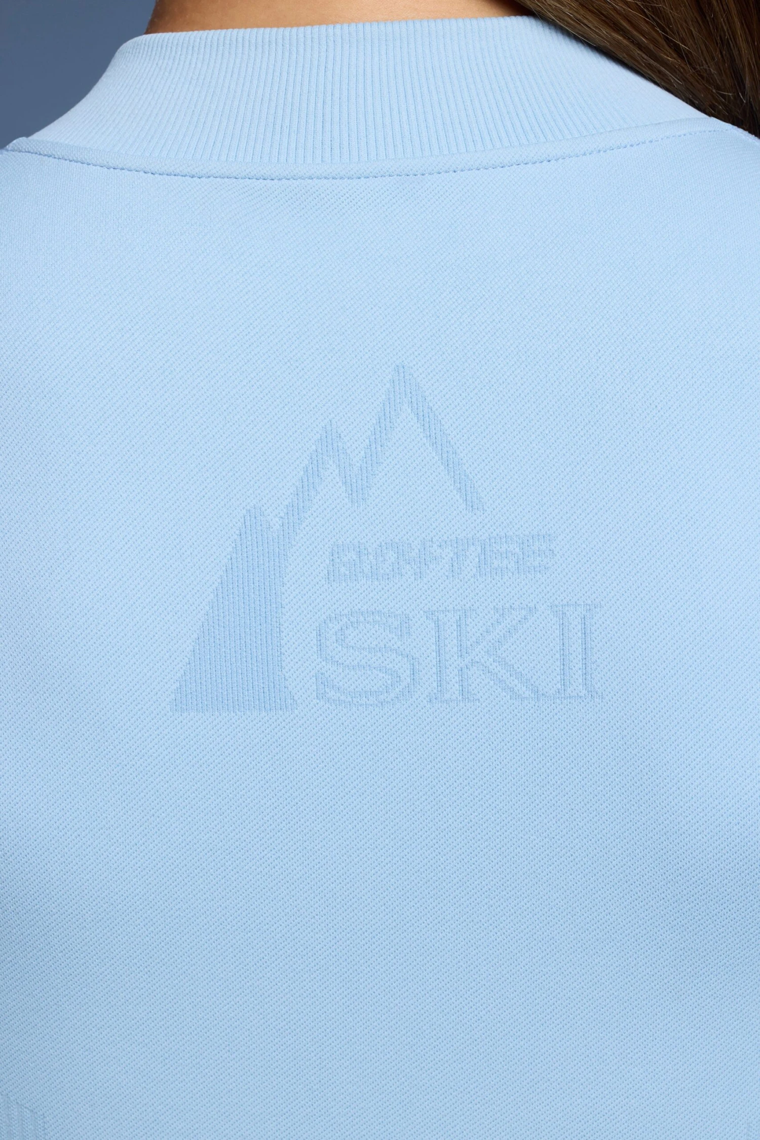 Chalet - Super Sculpt Base Layer Jumpsuit In Baby Blue - Image 5