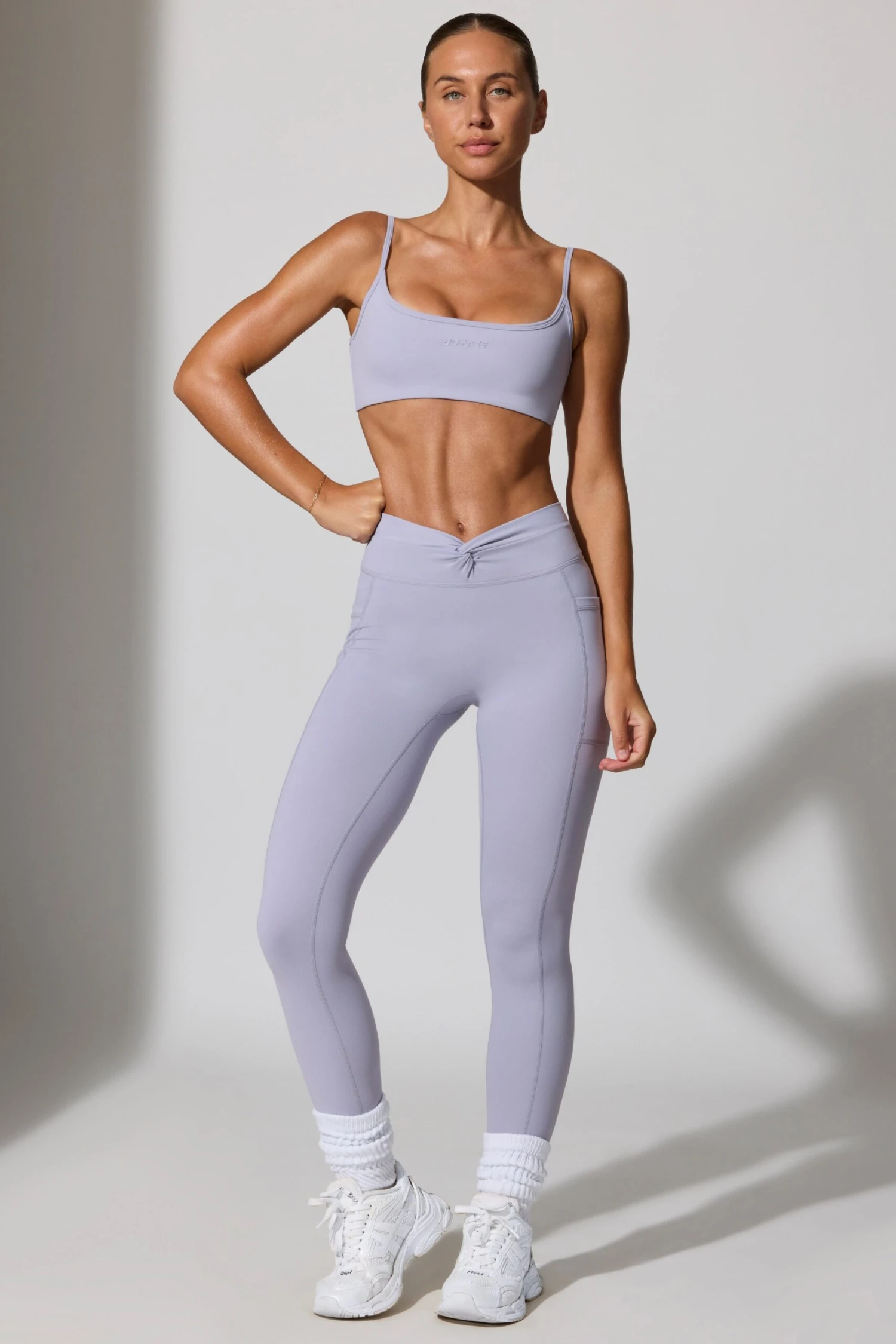 Change - Full Length Leggings With Pockets In Soft Lavender - Image 10