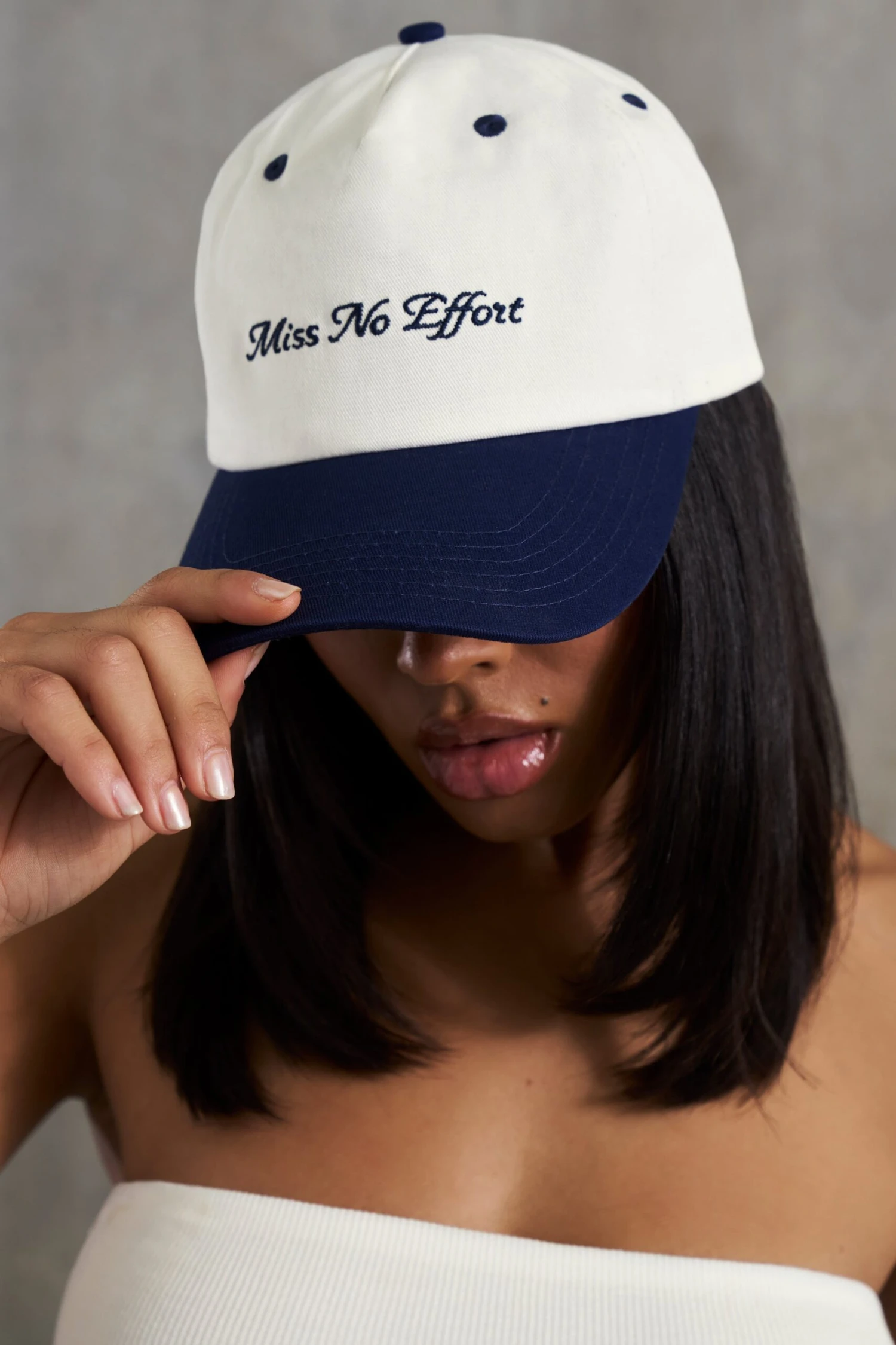 Elevate - Baseball Cap In White - Image 6