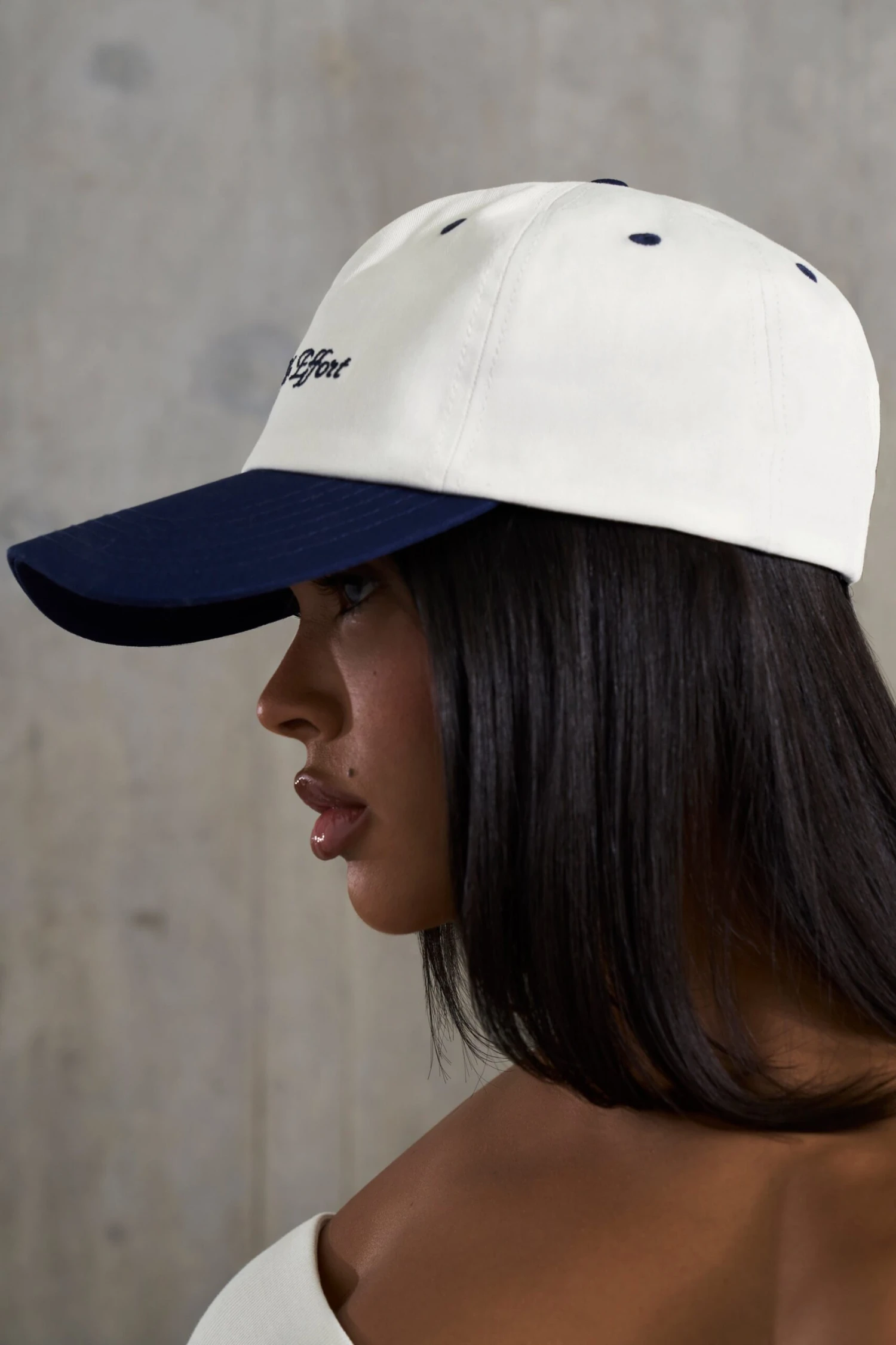 Elevate - Baseball Cap In White - Image 2