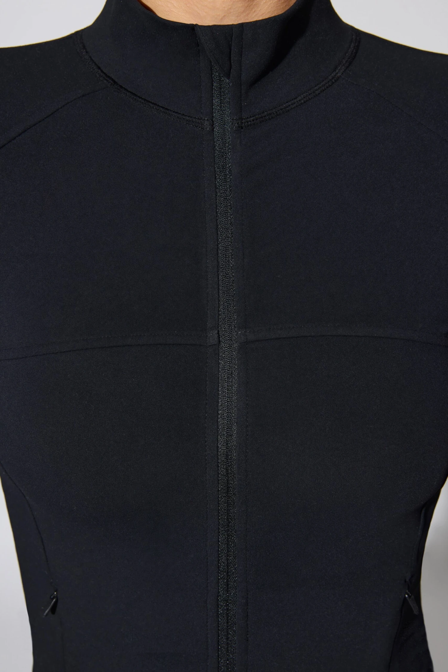 Growing - Long Sleeve Zip Up Jacket In Black - Image 4