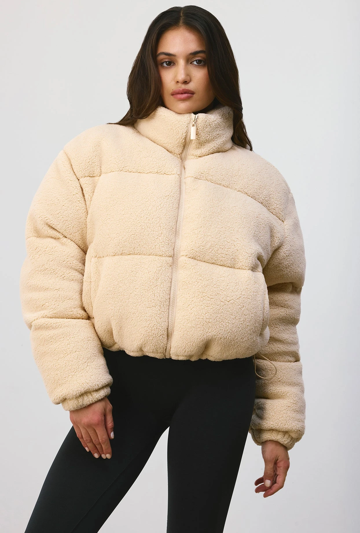 Wrap Up - Puffer Jacket In Cashmere