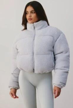 Wrap Up - Puffer Jacket In Fog