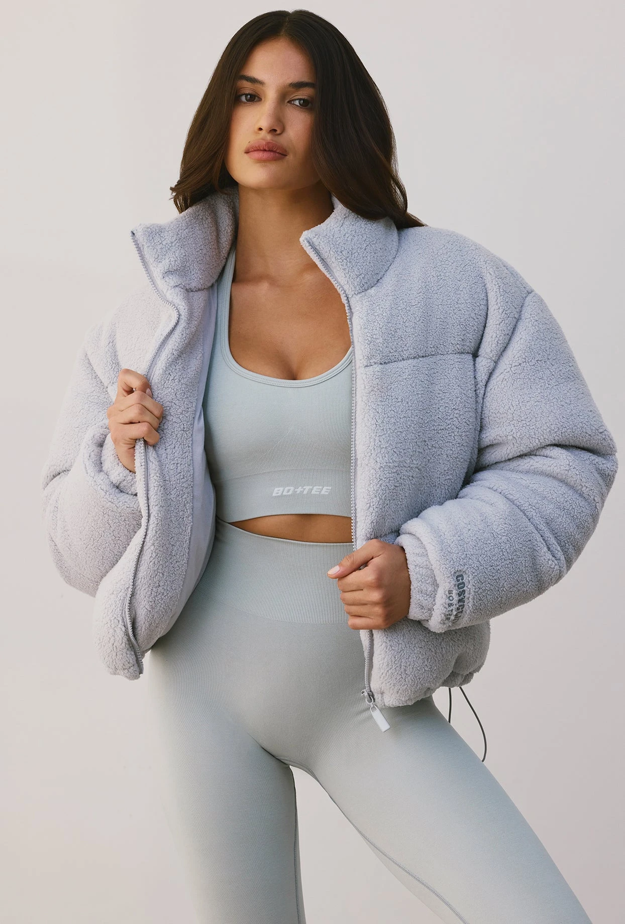 Wrap Up - Puffer Jacket In Fog - Image 6