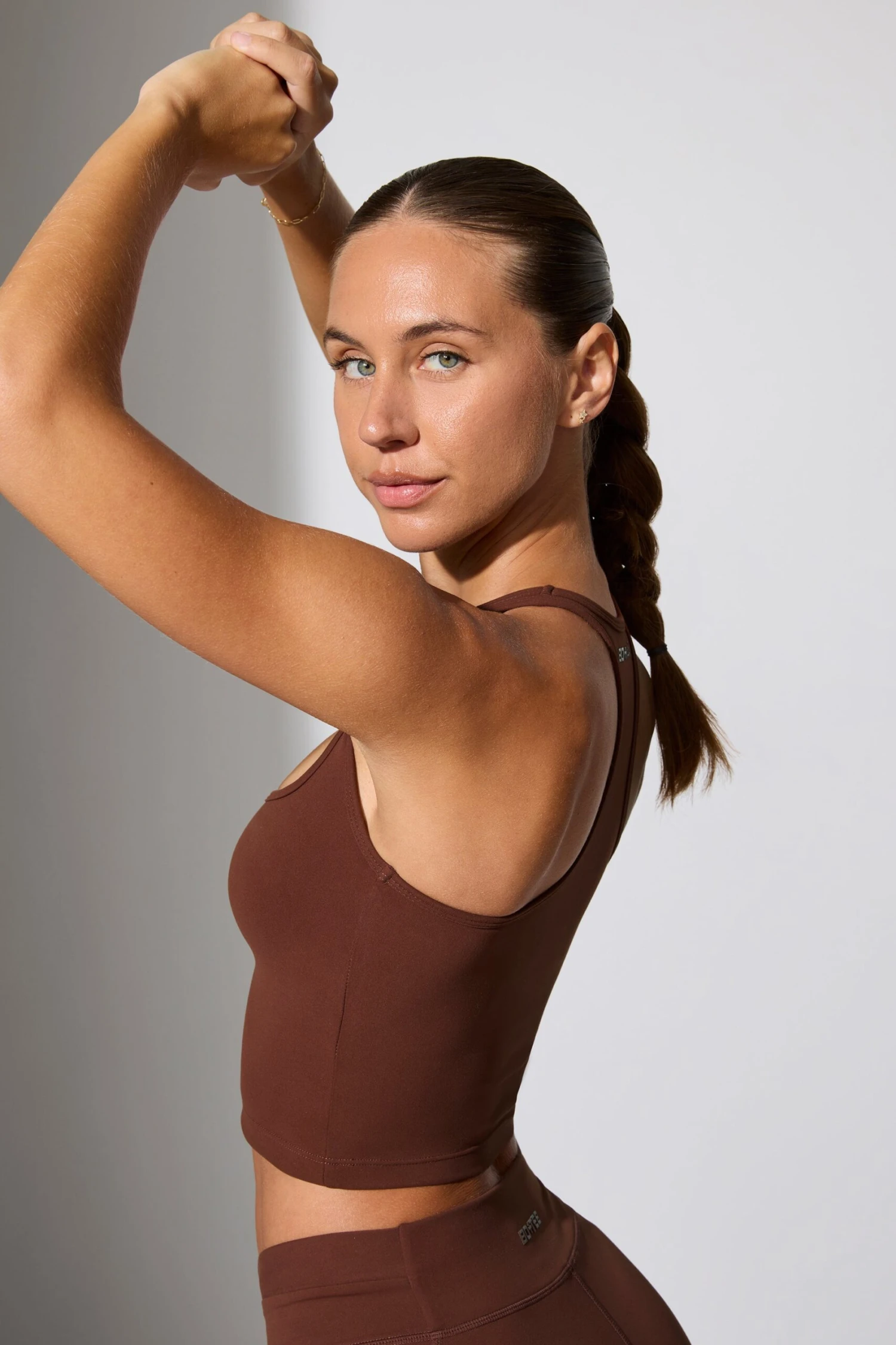 Transform - Racerback Tank Top In Chocolate - Image 2