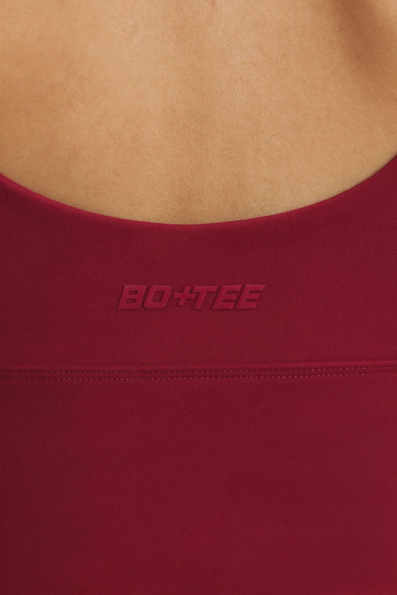 Unstoppable - Soft Active V-Neck Tank Top In Raspberry - Image 4