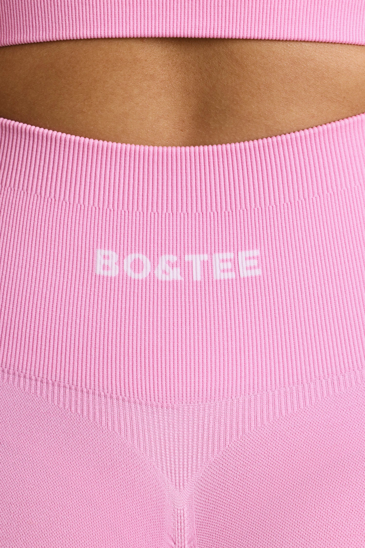 Admired - High-Waist Define Luxe Leggings In Bubblegum Pink - Image 4