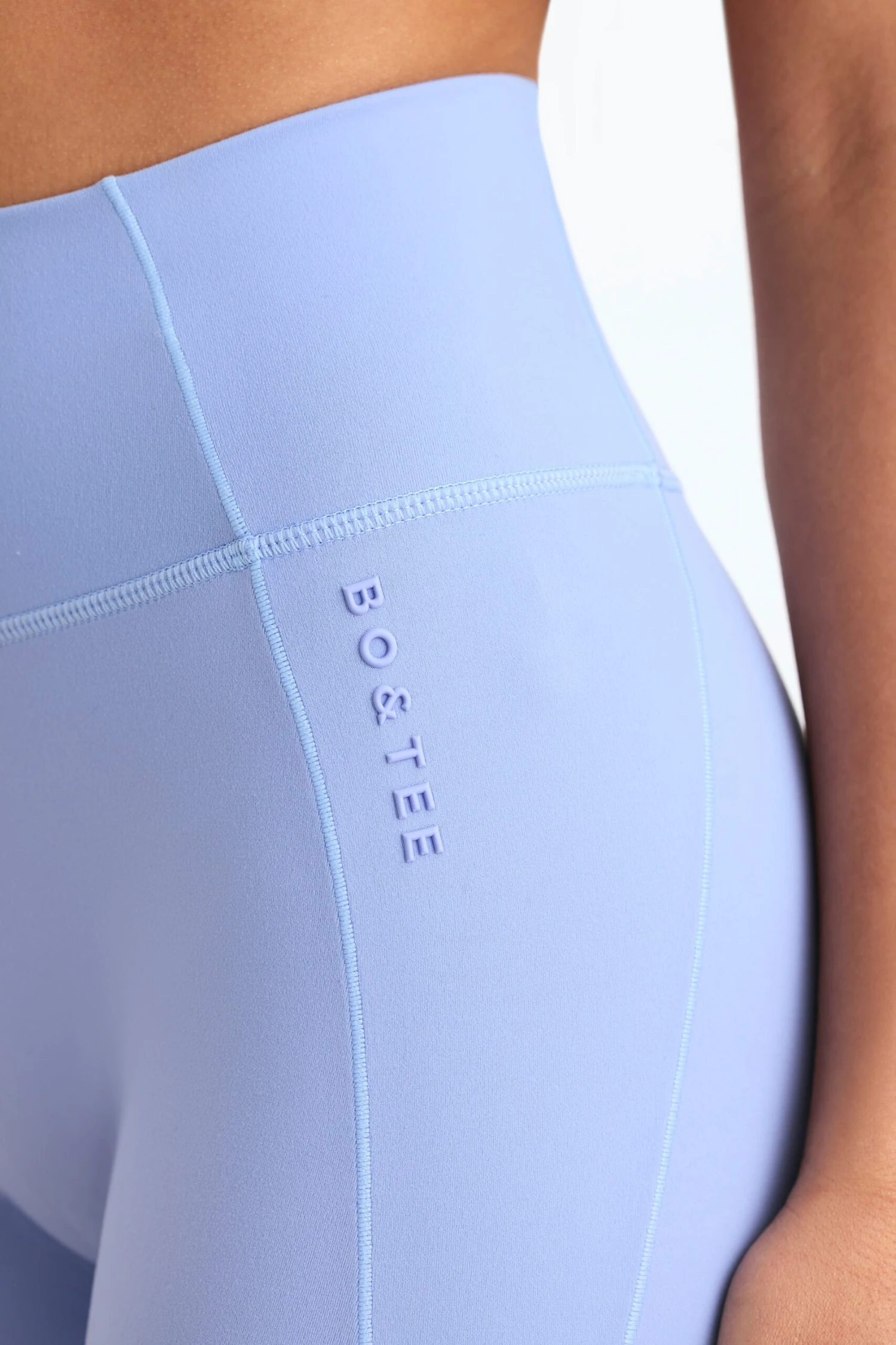 Soft Active Leggings In Lavender Blue - Image 4
