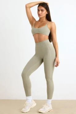 Soft Active Leggings In Mineral