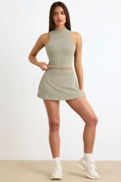 Soft Active Mini Skort In Mineral