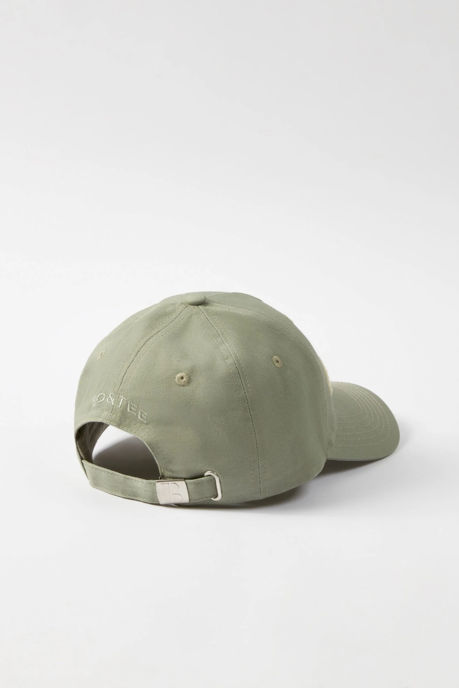 Appliqué Baseball Cap In Mineral - Image 7