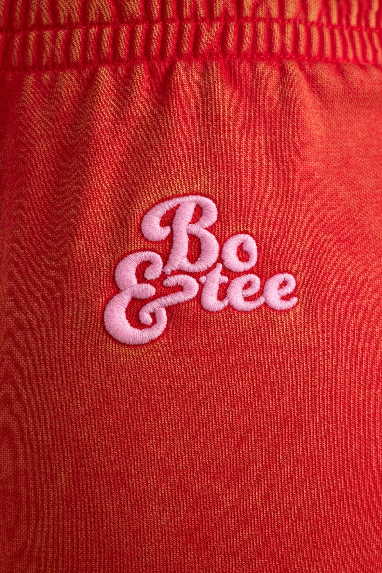 Devotion - Petite Oversized Joggers In Red - Image 4