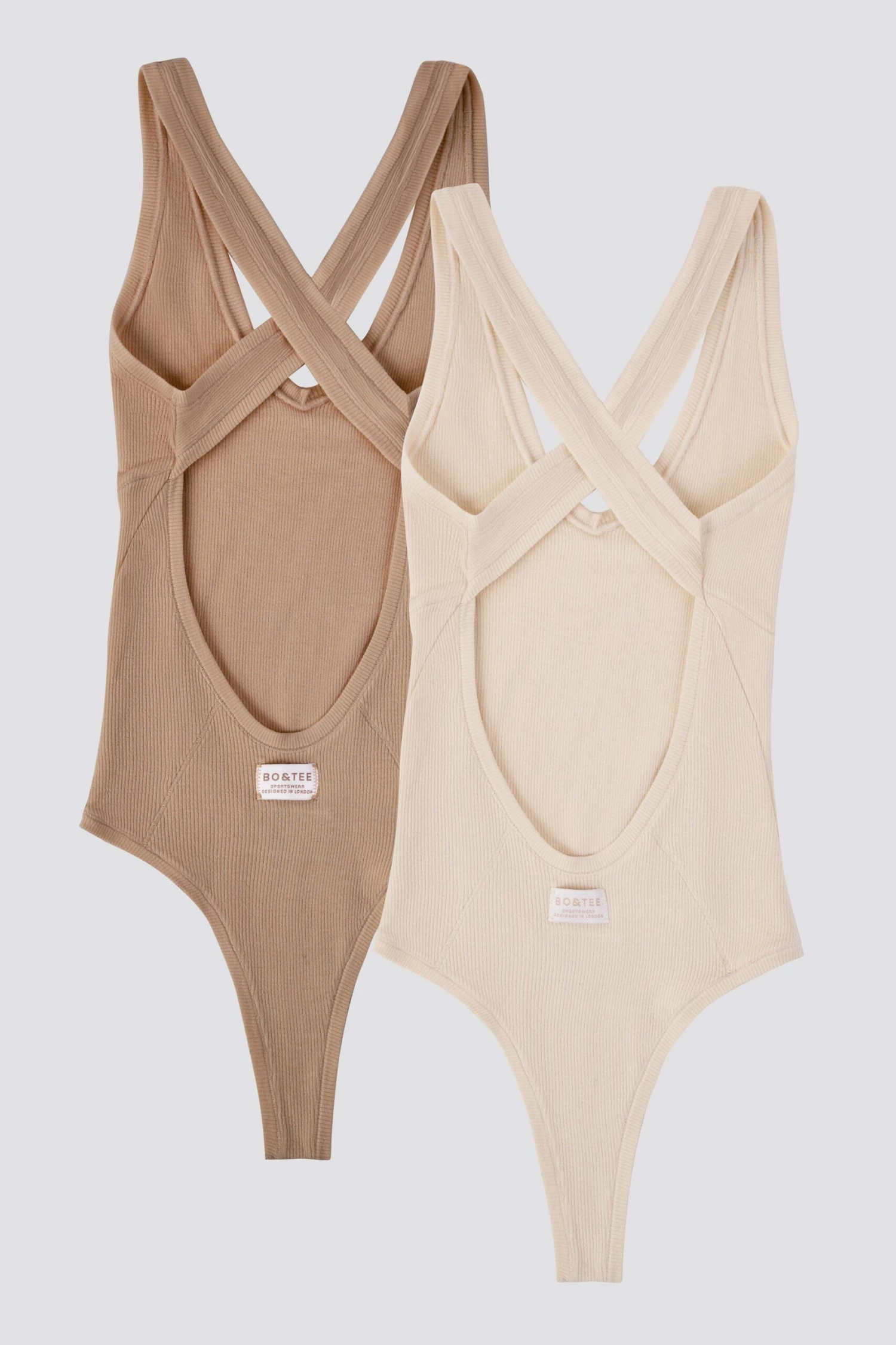 Ribbed Modal V-Neck Bodysuit Bundle - Image 4